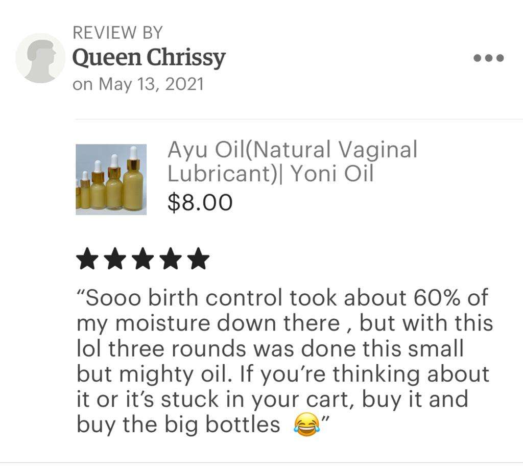 Ayu Oil | Yoni Lubricant | Yoni Oil - Image 6