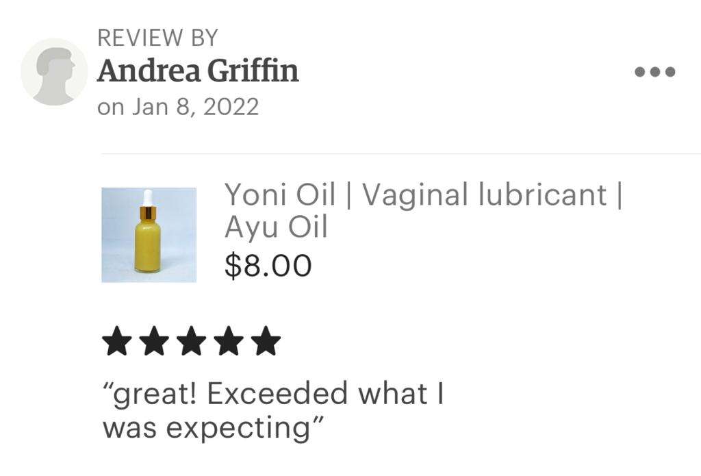 Ayu Oil | Yoni Lubricant | Yoni Oil - Image 11