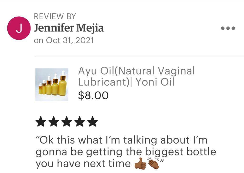 Ayu Oil | Yoni Lubricant | Yoni Oil - Image 10