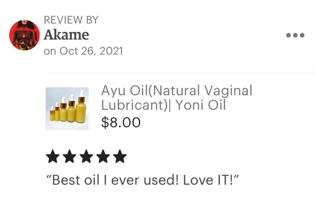 Ayu Oil | Yoni Lubricant | Yoni Oil - Image 9